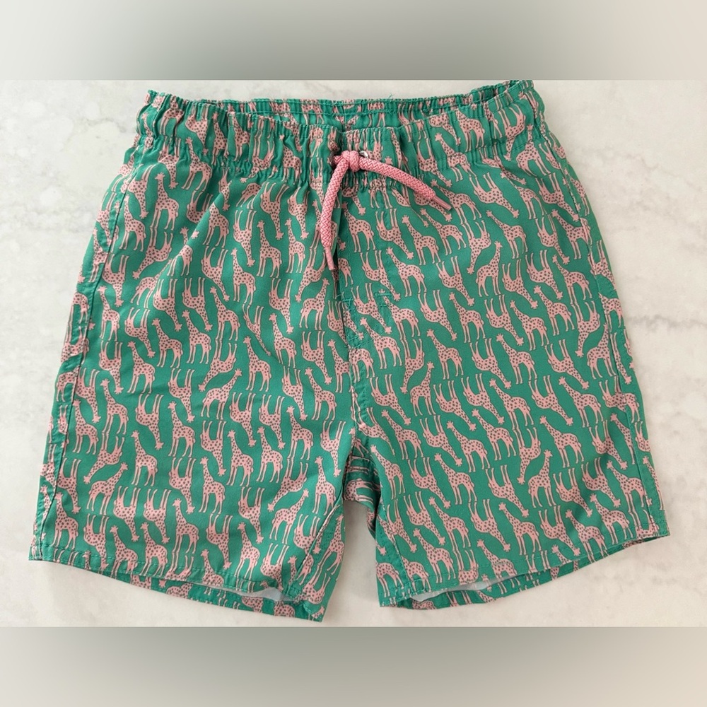 Boys Class/Club Giraffe Swim Trunks EUC